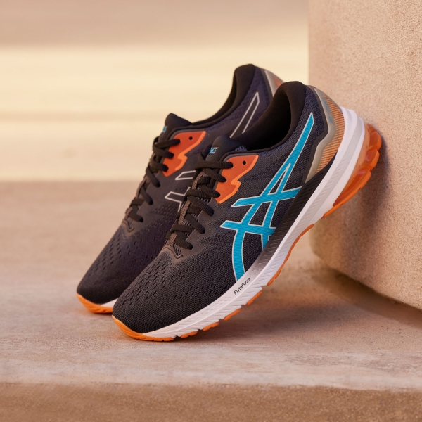 Asics GT 1000 11 - Black/Island Blue