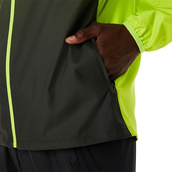 Asics Lite-Show Jacket - Lime Zest/Performance Black