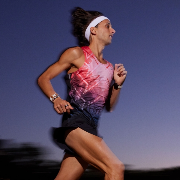 Asics Marathon Tank - Pink Rave/Diva Pink/Indigo Blue