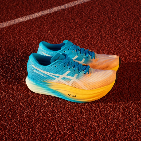 Asics Metaspeed Sky+ - Orange Pop/Island Blue