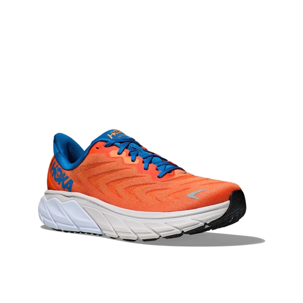 Hoka Arahi 6 - Vibrant Orange/Coastal Sky