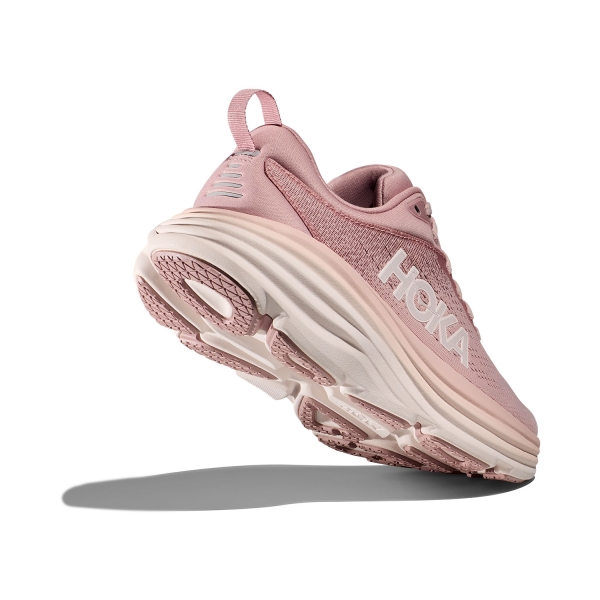 Hoka Bondi 8 - Pale Mauve/Peach Whip