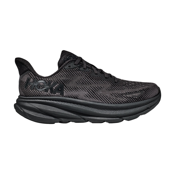 Zapatillas Running Neutras Mujer Hoka Clifton 9  Black 1127896BBLC