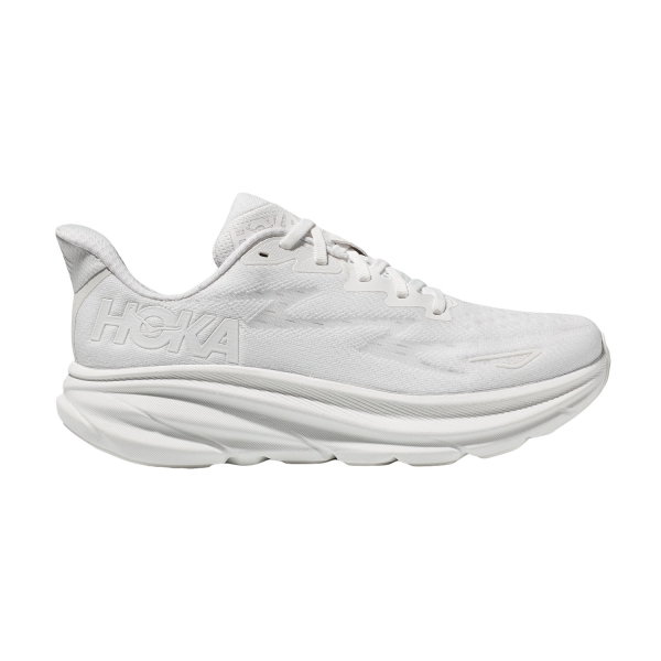 Zapatillas Running Neutras Mujer Hoka Clifton 9  White 1127896WWH