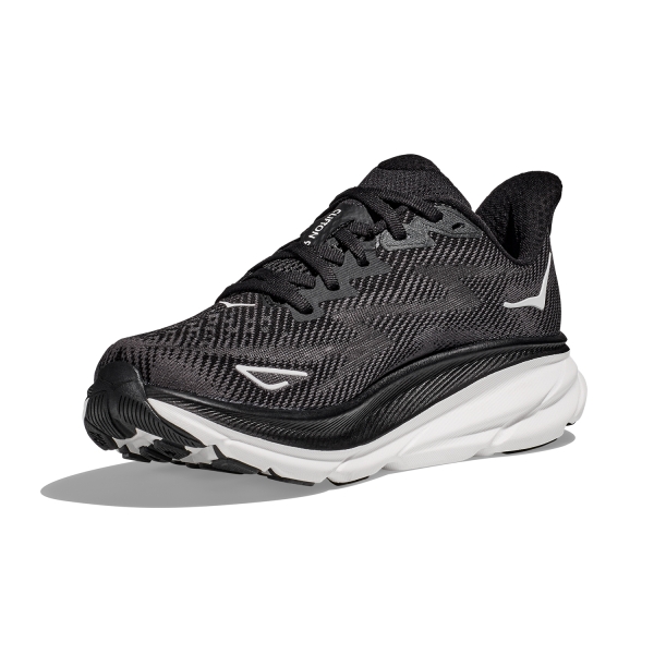 Hoka Clifton 9 - Black/White