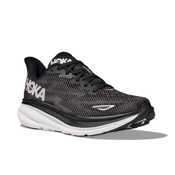 Hoka Clifton 9 - Black/White