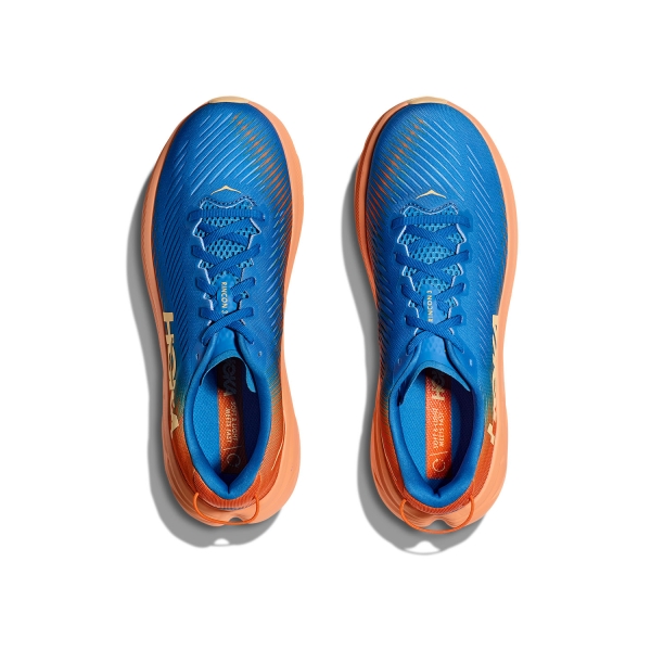 Hoka One One Rincon 3 - Coastal Sky/Vibrant Orange