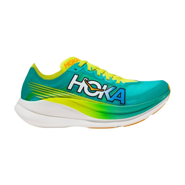 Men's Performance Running Shoes Hoka Rocket X 2  Ceramic/Evening Primrose 1127927CEPR