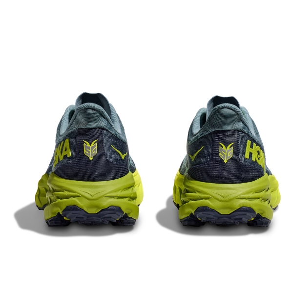 Hoka Speedgoat 5 - Stone Blue/Dark Citron