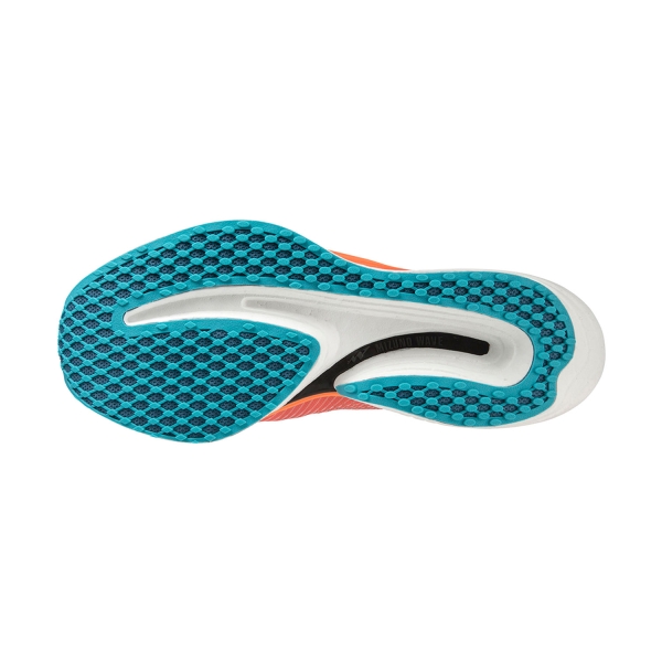 Mizuno Wave Rebellion Pro - White/Silver/Soleil