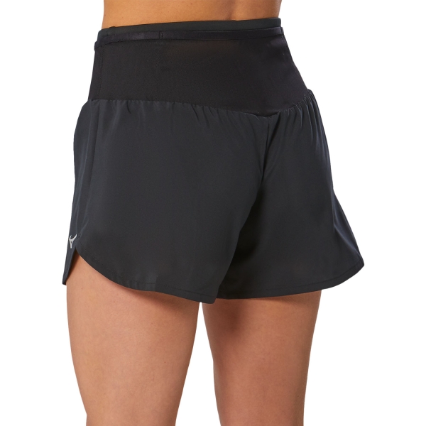 Mizuno Multi Pocket 4in Shorts - Black