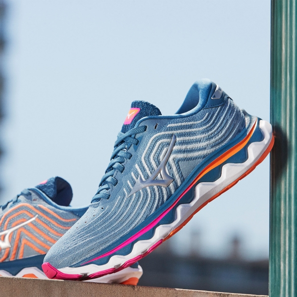 Mizuno Wave Horizon 6 - Blue Ashes/Silver/807 C