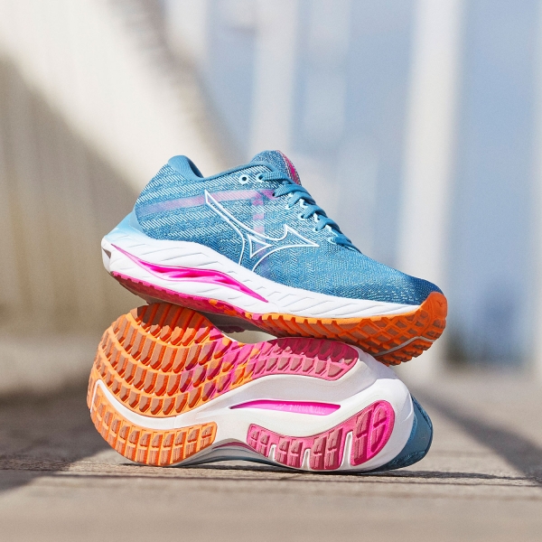 Mizuno Wave Inspire 19 - Provincial Blue/White/807 C