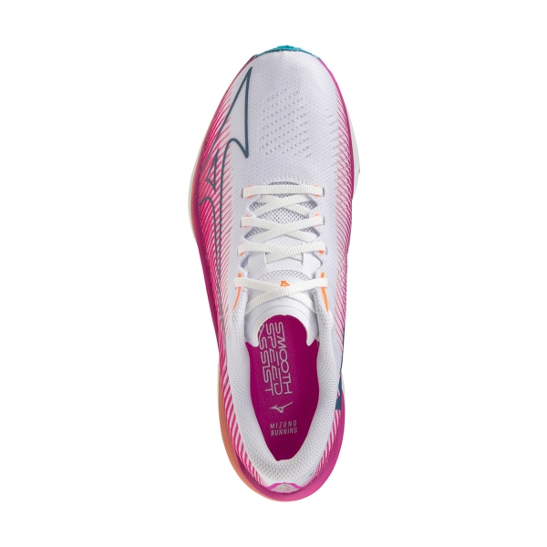 Mizuno Wave Rebellion Pro - White/Silver/807 C