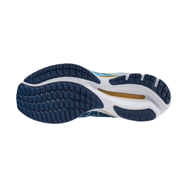 Mizuno Wave Rider 26 - Snorkel Blue/MP Gold/Estate Blue