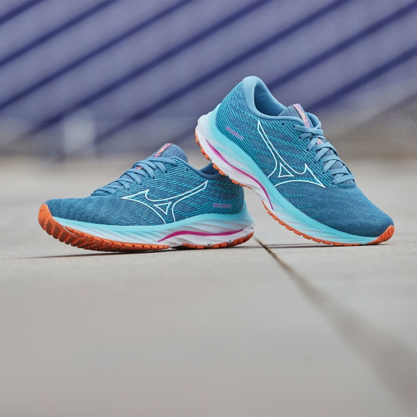 Mizuno Wave Rider 26 - Antigua Sand/White/Light Orange