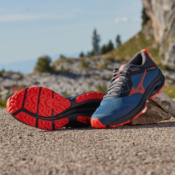 Mizuno Wave Rider TT - Blue Ashes/Soleil/Black Oyster
