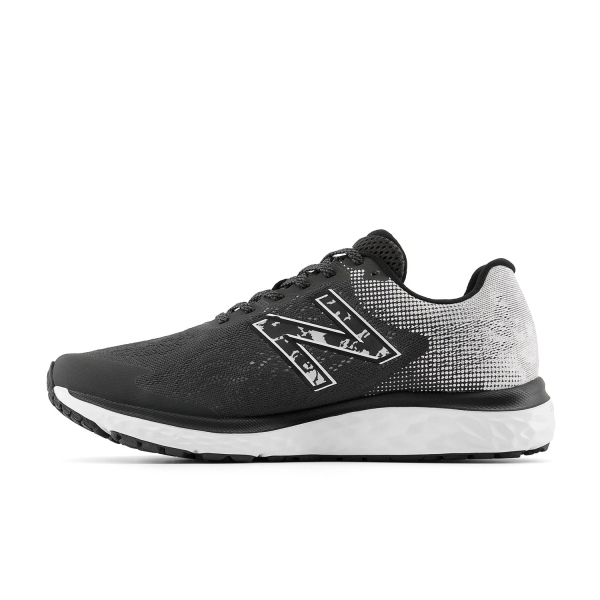 New Balance Fresh Foam 680v7 - Blacktop/White