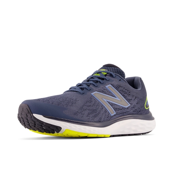 New Balance Fresh Foam 680v7 - Navy/Yallow
