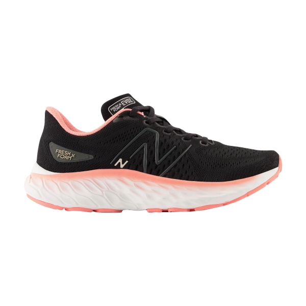 Women's Neutral Running Shoes New Balance Fresh Foam X Evoz V3  Black WEVOZLB3