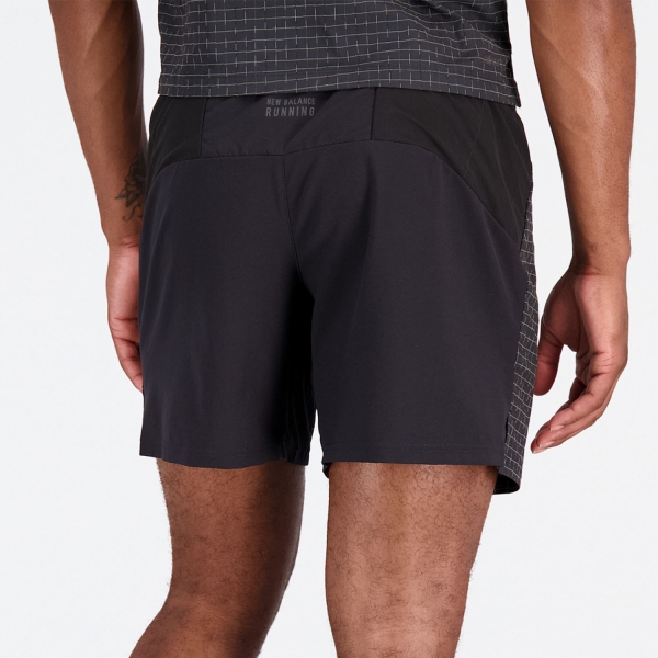 New Balance Impact Luminous 6in Shorts - Black