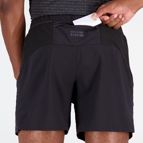 New Balance Impact Luminous 6in Pantaloncini - Black