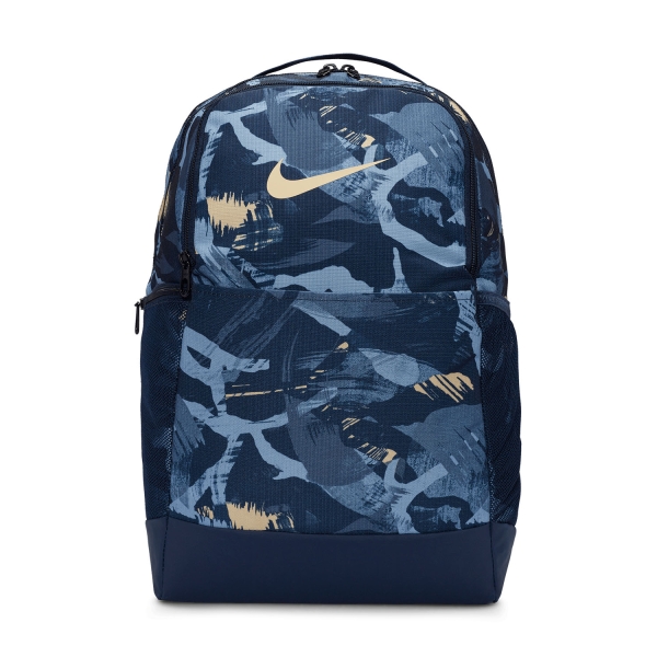 Backpack Nike Brasilia Graphic Medium Backpack  Midnight Navy/Pale Vanilla DR6110410