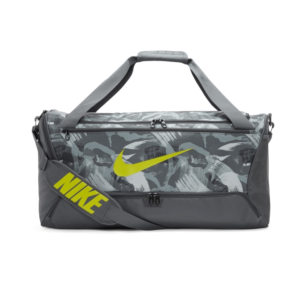 Borsa Nike Brasilia Borsone Medio  Iron Grey/Bright Cactus DR6111068
