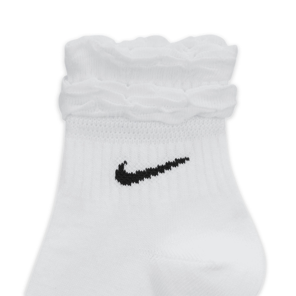 Nike Dri-FIT Gym Calcetines - White/Black