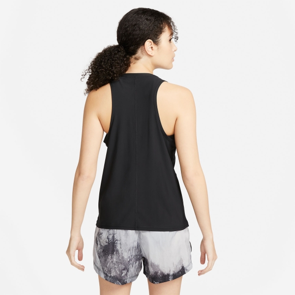 Nike Dri-FIT Logo Tank - Black/Photon Dust