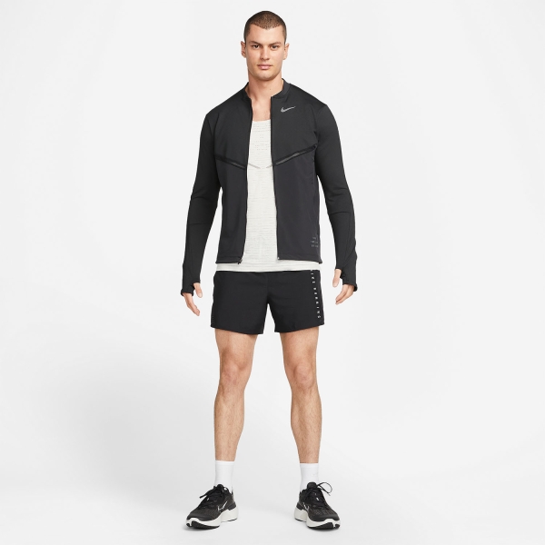 Nike Dri-FIT Run Division Element Shirt - Black/Reflective Silver