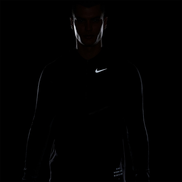 Nike Dri-FIT Run Division Element Shirt - Black/Reflective Silver
