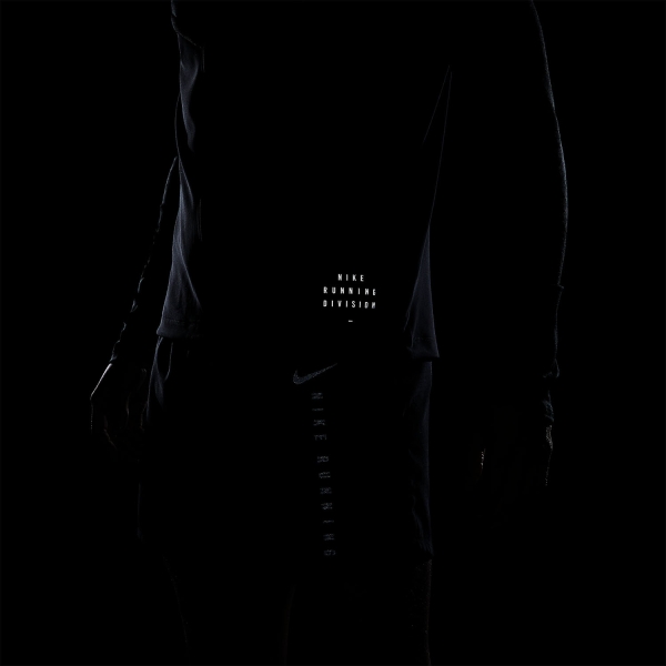 Nike Dri-FIT Run Division Element Shirt - Black/Reflective Silver
