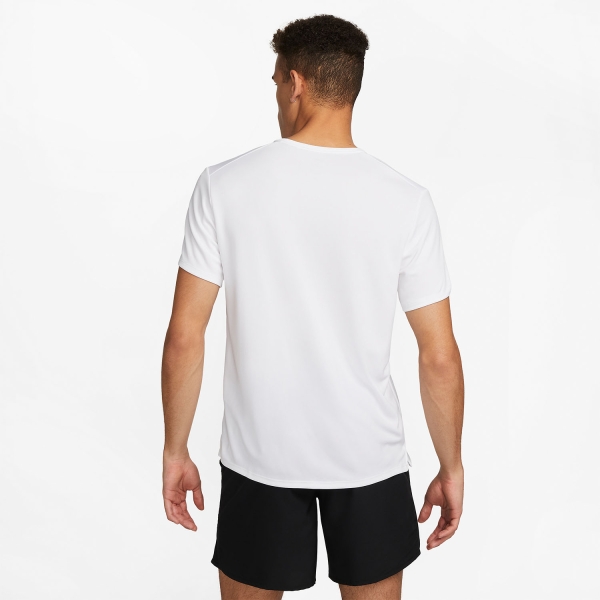 Nike Dri-FIT UV Run Division Miler Camiseta - White/Reflective Silver