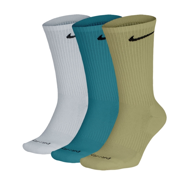 Running Socks Nike Everyday Plus Cushioned x 3 Socks  Multicolor SX6888951