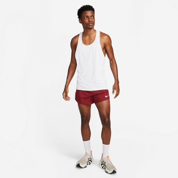 Nike Fast 4in Pantaloncini - Team Red/Reflective Silver
