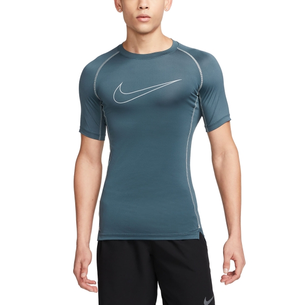 Men's T-Shirt and Tank Underwear Nike Pro Logo TShirt  Faded Spruce/Mica Green DD1992309
