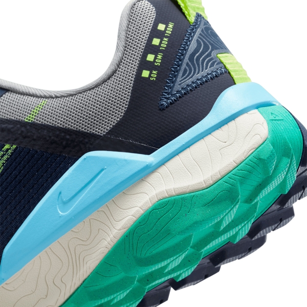 Nike React Wildhorse 8 - Obsidian/Volt/Cool Grey/Baltic Blue