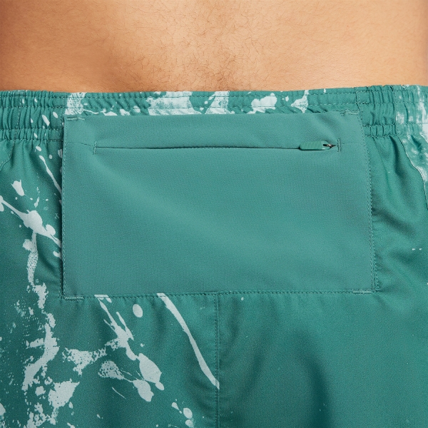 Nike Run Division Stride 4in Shorts - Mineral Teal/Reflective Silver