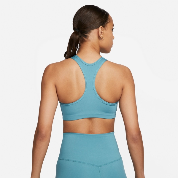 Nike Swoosh Sujetador Deportivo - Noise Aqua/White