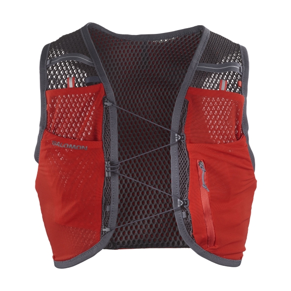 Salomon Active Skin 4 Backpack - Fiery Red/Ebony