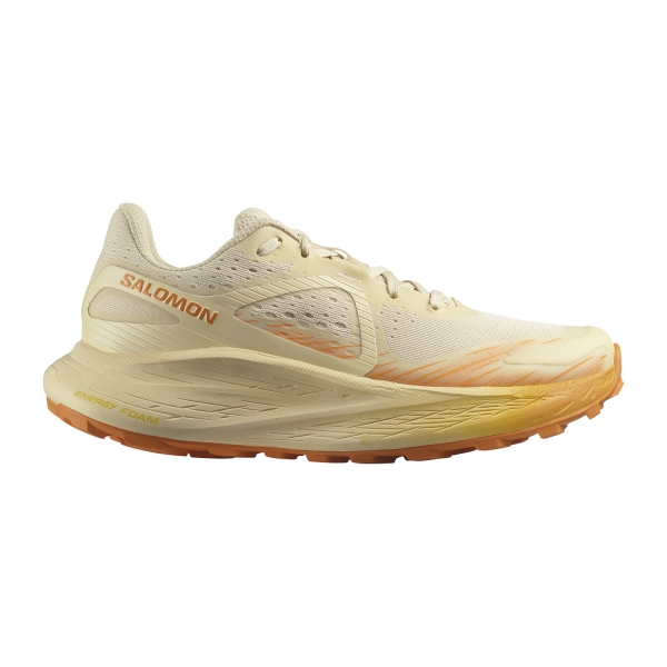Women's Trail Running Shoes Salomon Glide Max TR  Bleached Sand/Tender Peach/Orange Pepper L47120800