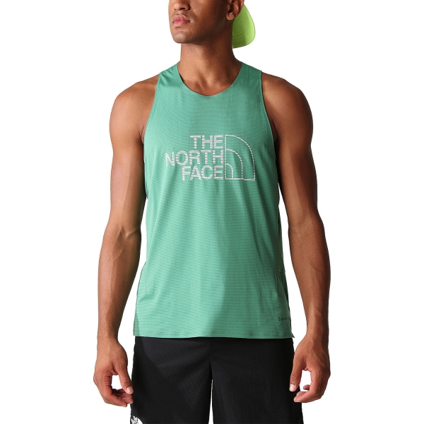 Canotta Running Uomo The North Face Summit High Canotta  Deep Grass Green NF0A7ZTSN11