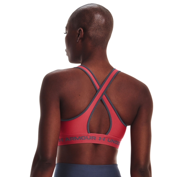 Under Armour Crossback Mid Reggiseno Sportivo - After Burn