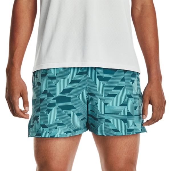 Pantalone cortos Running Hombre Under Armour Under Armour Launch Elite Graphic 5in Shorts  Blue Haze/Still Water  Blue Haze/Still Water 