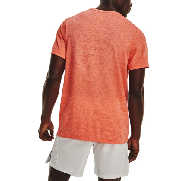 Under Armour Seamless Stride Maglietta - Frosted Orange/Reflective