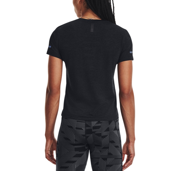 Under Armour Seamless Stride T-Shirt - Black/Reflective