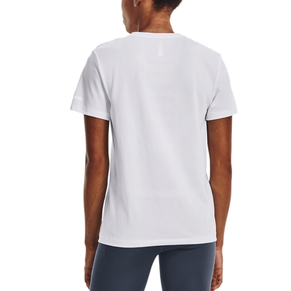 Under Armour Seamless Stride T-Shirt - White/Reflective