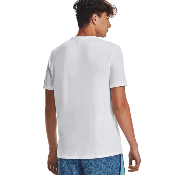 Under Armour Seamless Stride T-Shirt - White/Reflective