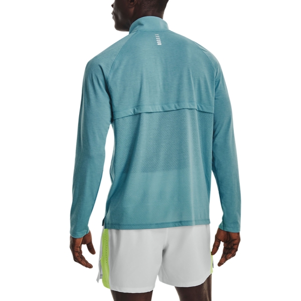 Under Armour Streaker Half Zip Shirt - Still Water